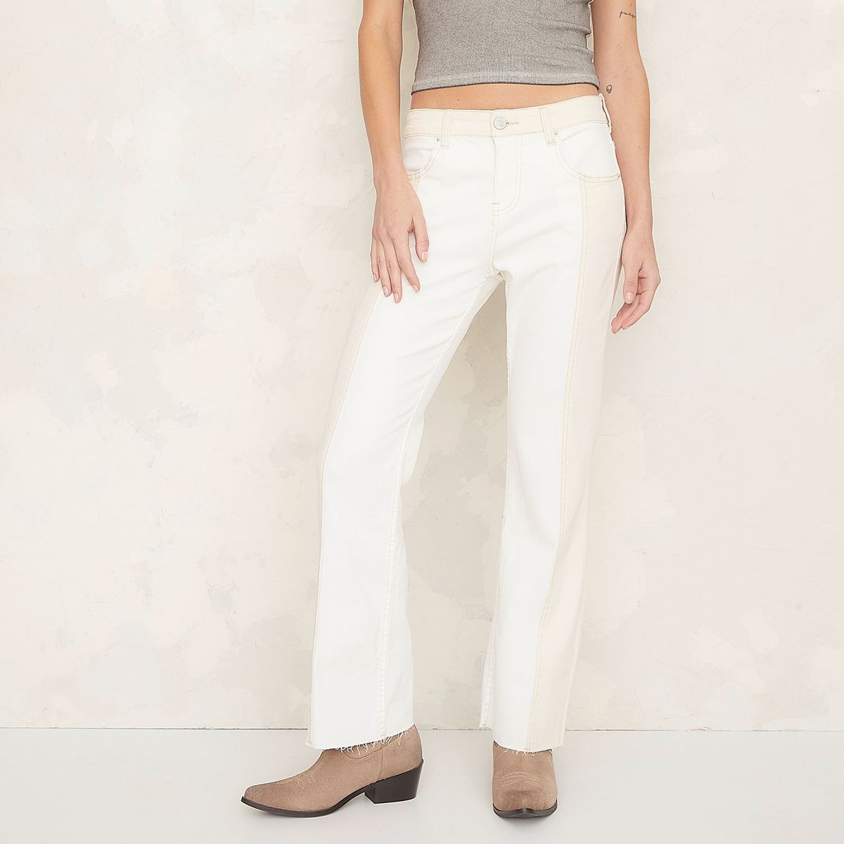 AMERICANINO - Jeans Americanino Tiro Medio Mujer Denim Casual