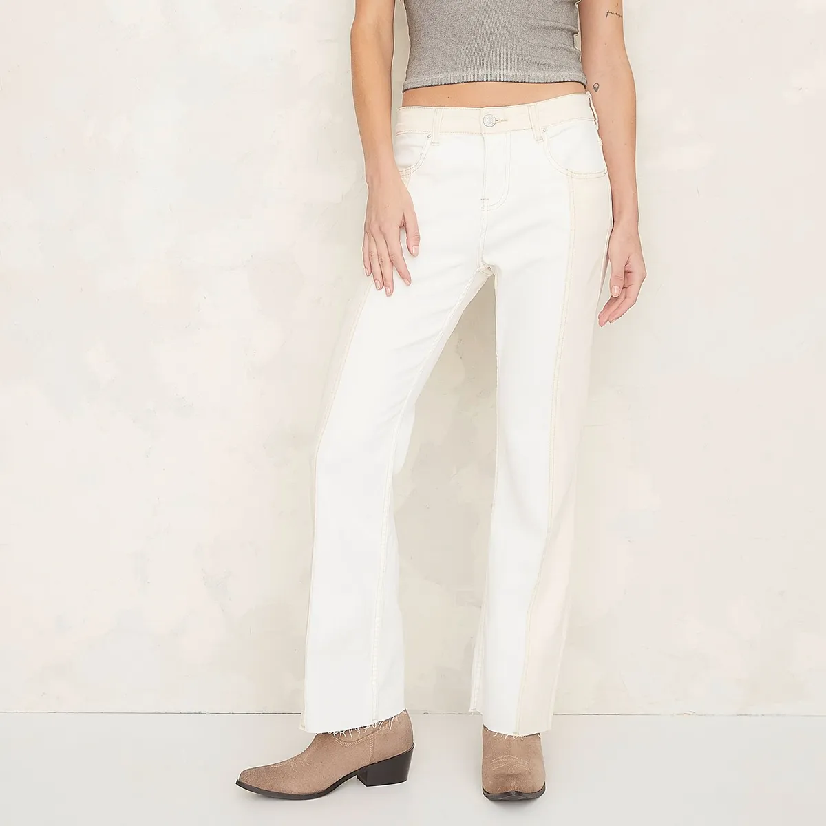 AMERICANINO - Jeans Americanino Tiro Medio Mujer Denim Casual