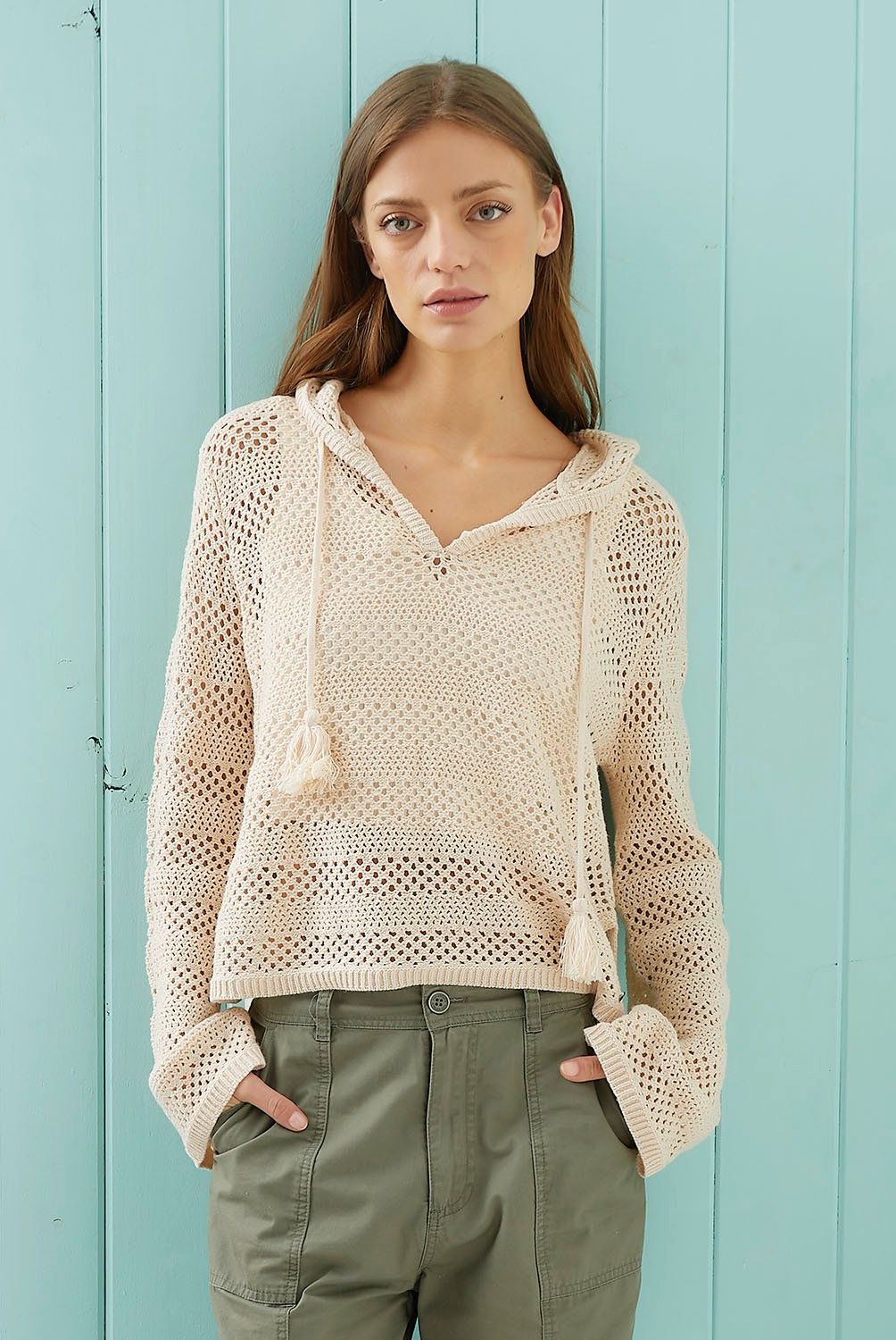 DOO AUSTRALIA - Sweater Doo Australia Jaspeado Manga Larga Mujer