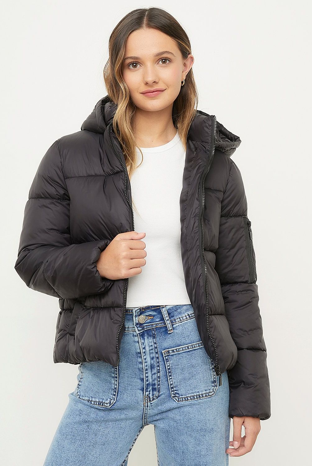 SYBILLA - Parka Sybilla Mujer Con Capucha Manga Larga