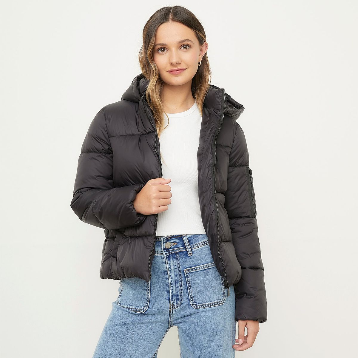 SYBILLA - Parka Sybilla Mujer Con Capucha Manga Larga