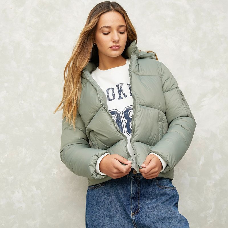 SYBILLA - Parka Sybilla Mujer Con Capucha Manga Larga
