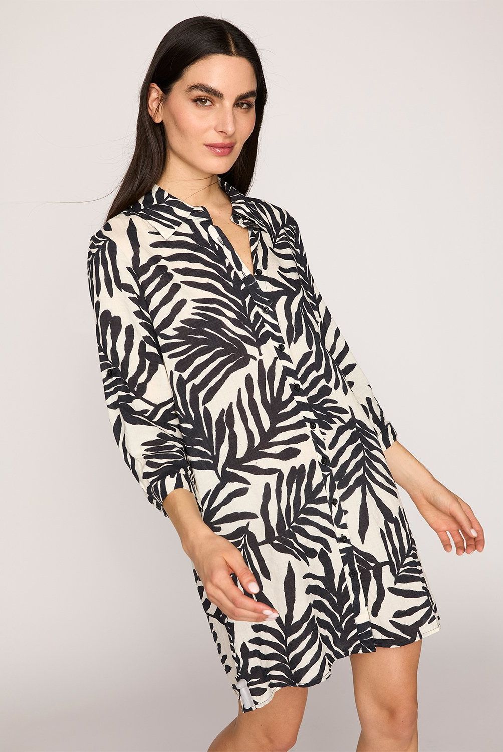 UNIVERSITY CLUB - Vestido Mini Mujer University Club Viscosa Algodón Animal Print