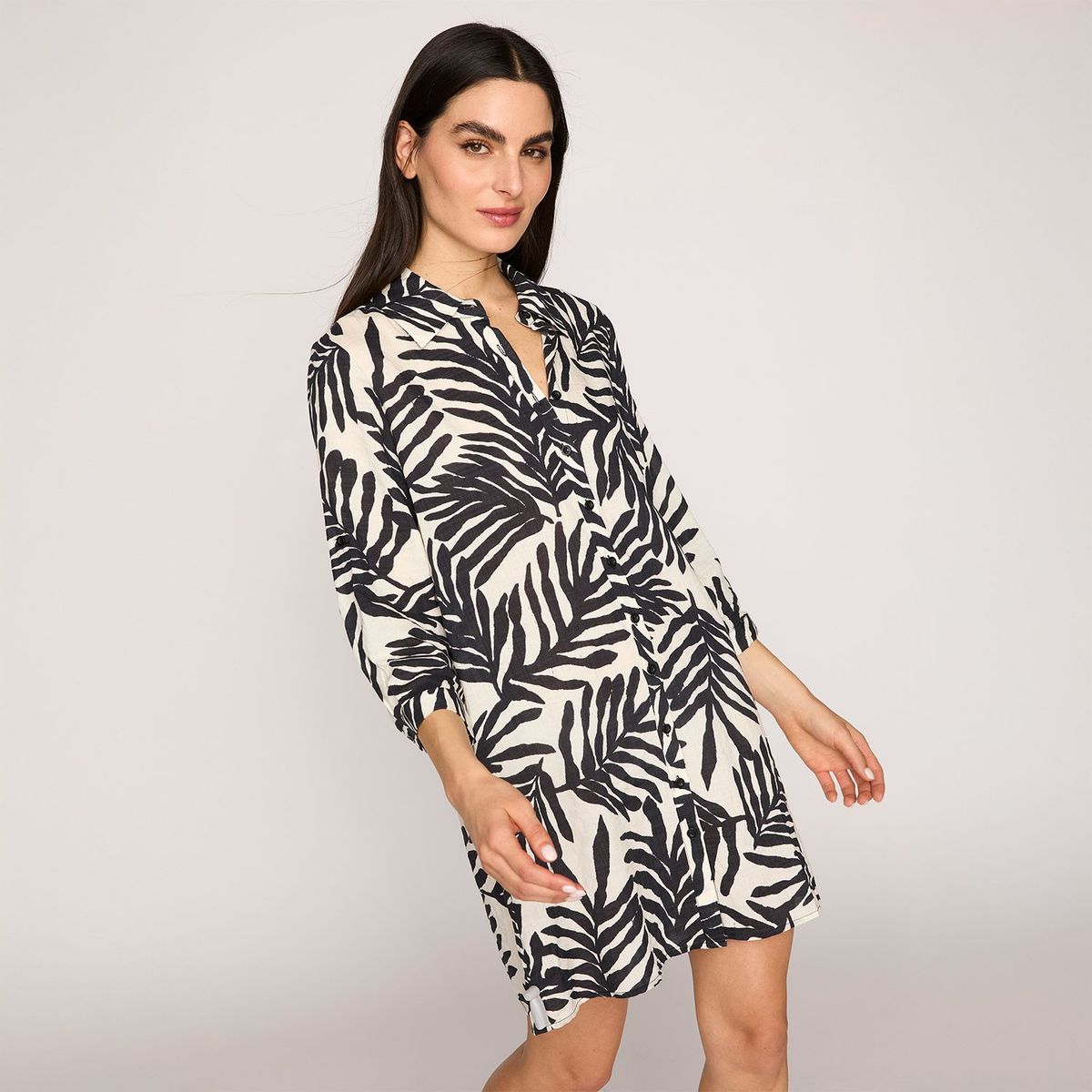 UNIVERSITY CLUB - Vestido Mini Mujer University Club Viscosa Algodón Animal Print