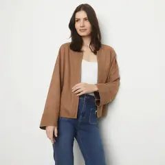 APOLOGY - Chaqueta Mujer Manga Larga Diseño Liso