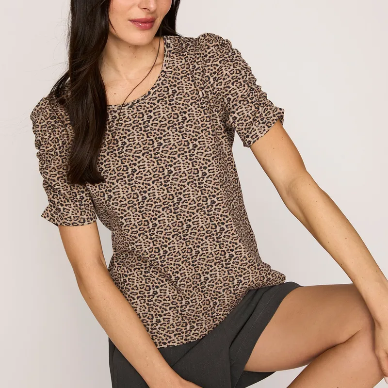 UNIVERSITY CLUB - Polera University Club Manga Corta Algodón Mujer