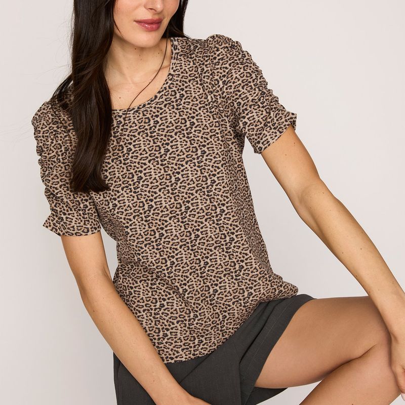 UNIVERSITY CLUB - Polera University Club Manga Corta Algodón Mujer
