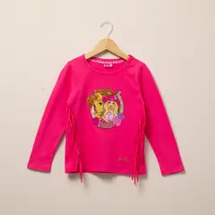 BARBIE - Polera Algodón Niña