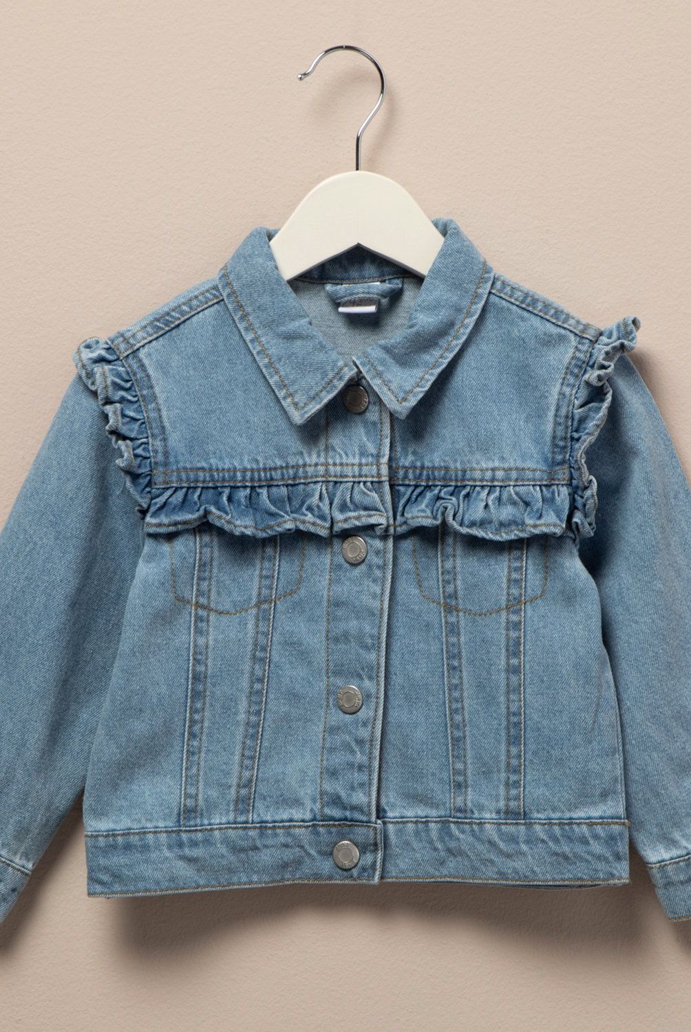 YAMP - Chaqueta Yamp Casual Algodón Diseño Floral Bebé Niña