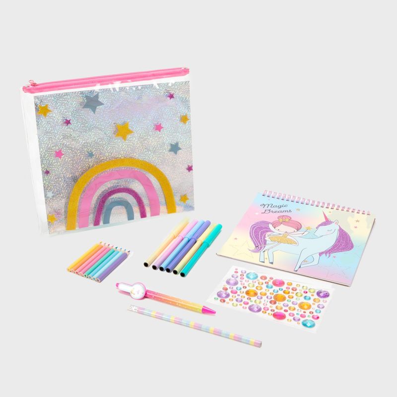 HOLLEY SKOOL - Set de Lápices Holley 18 Piezas con Libreta y Stickers