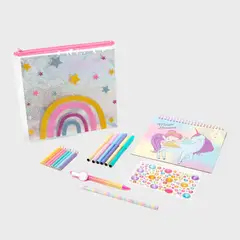 HOLLEY SKOOL - Set De Útiles Holley 18 Piezas Lápices + Libreta