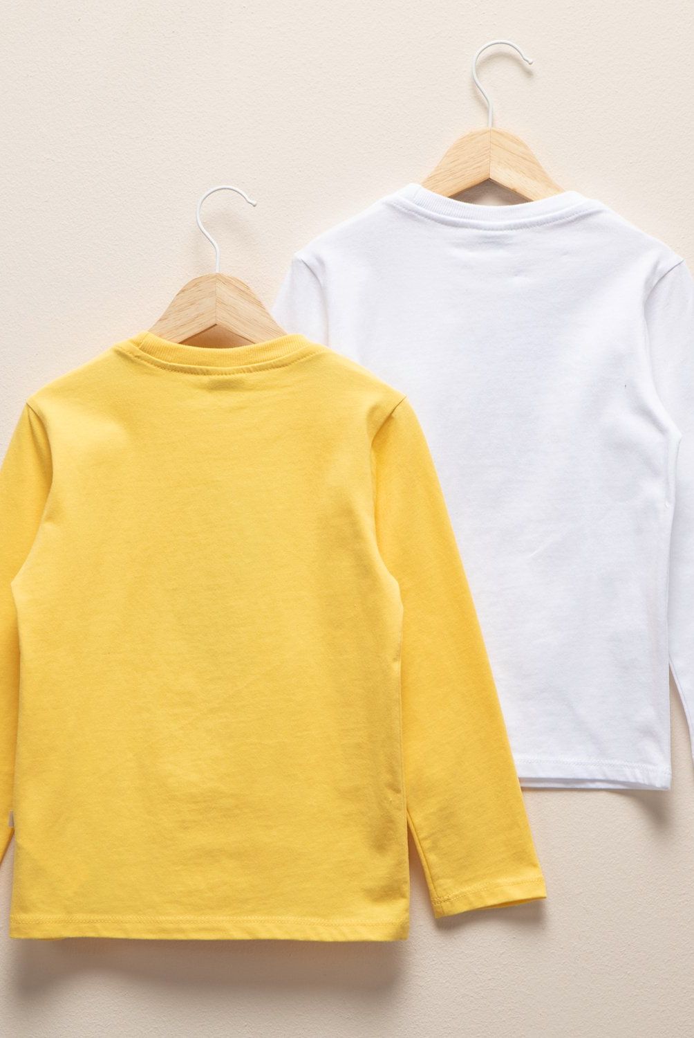YAMP - Pack 2 Poleras Manga Larga Algodón Niño Yamp Estampadas