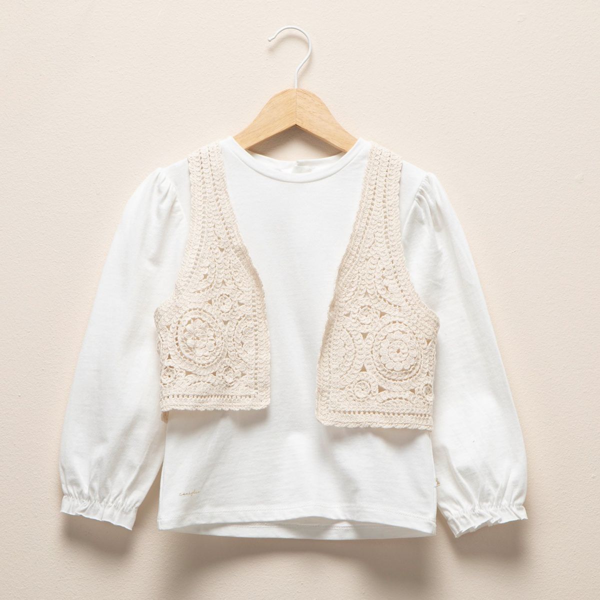 CONIGLIO - Polera Coniglio Manga Larga Algodón Niña