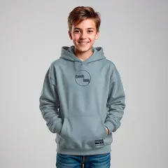 FEDERATION - Polerón Niño Algodón Manga Larga con Gorro