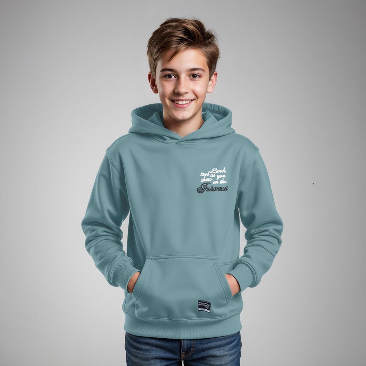 FEDERATION - Polerón Niño Federation Algodón Manga Larga con Gorro