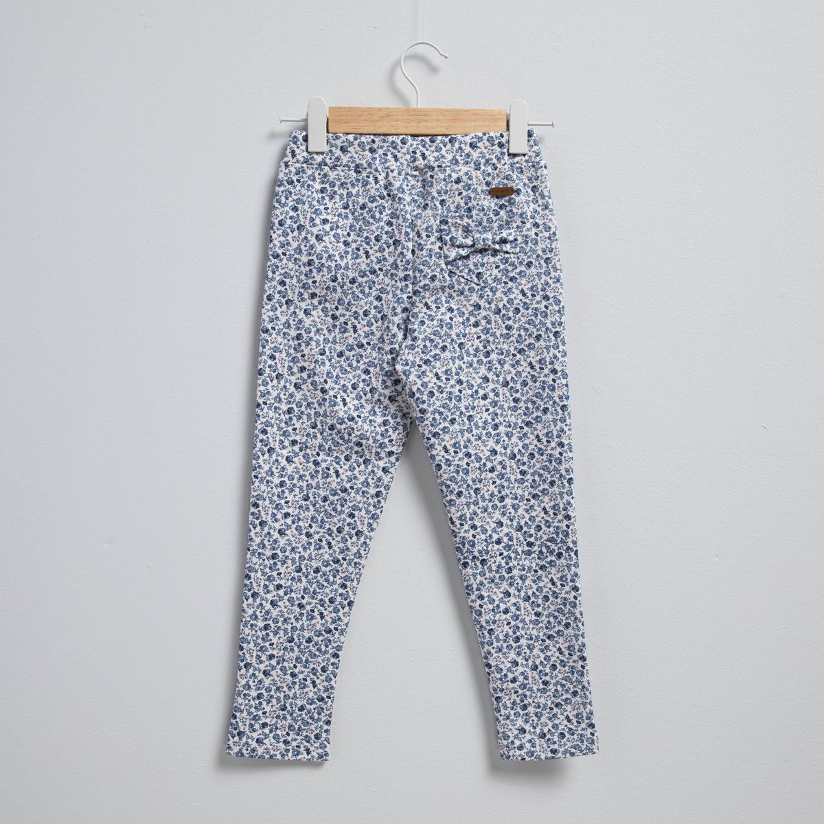 CONIGLIO - Calza Coniglio Polialgodón Diseño Floral Niña Tiro Medio