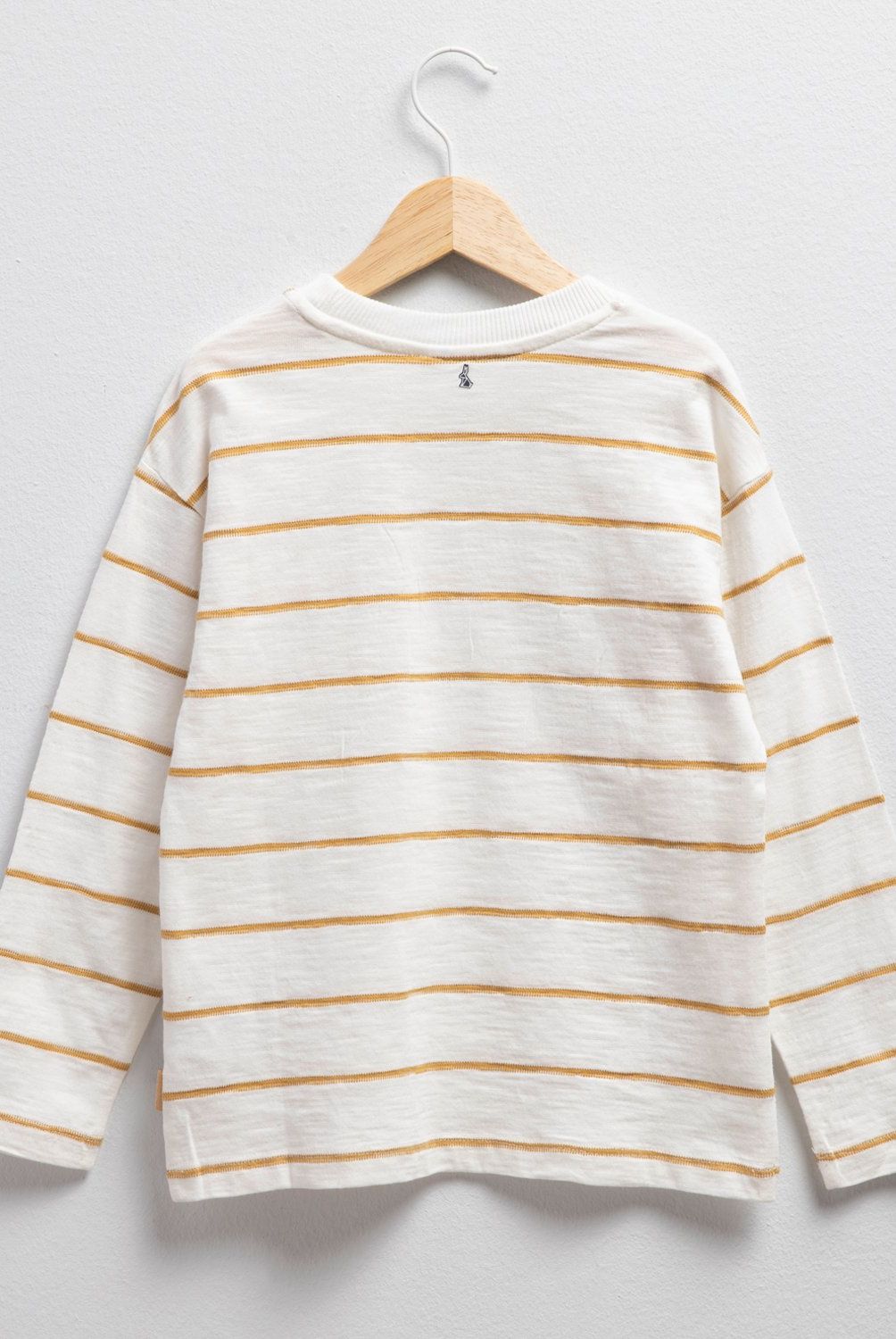 CONIGLIO - Polera Coniglio Algodón Rayada Manga Larga Niño