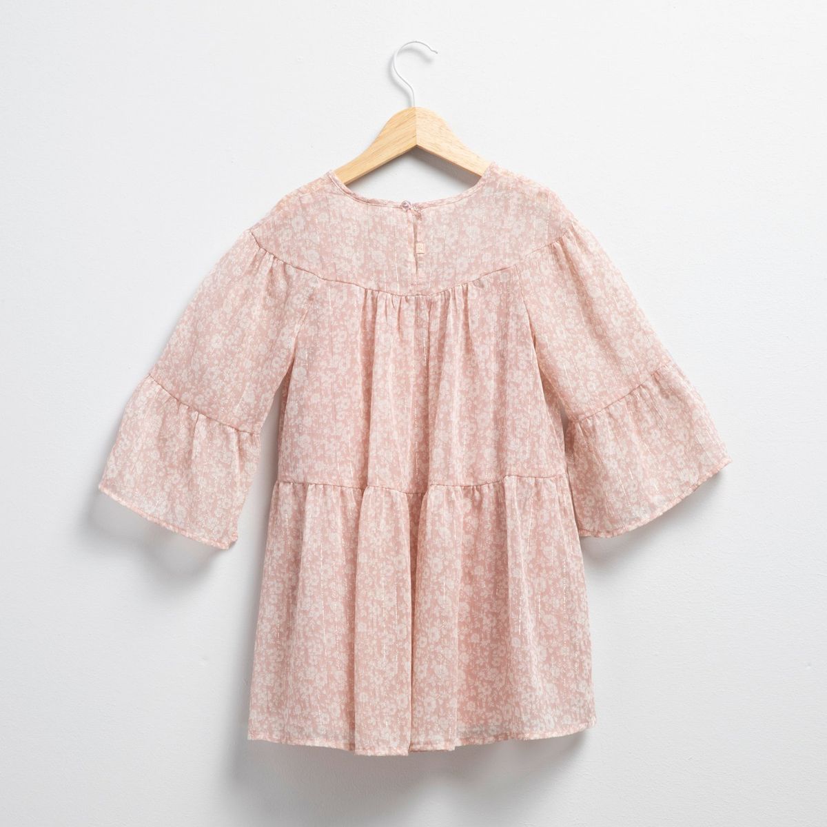 CONIGLIO - Vestido Coniglio Manga Larga Estampado Niña