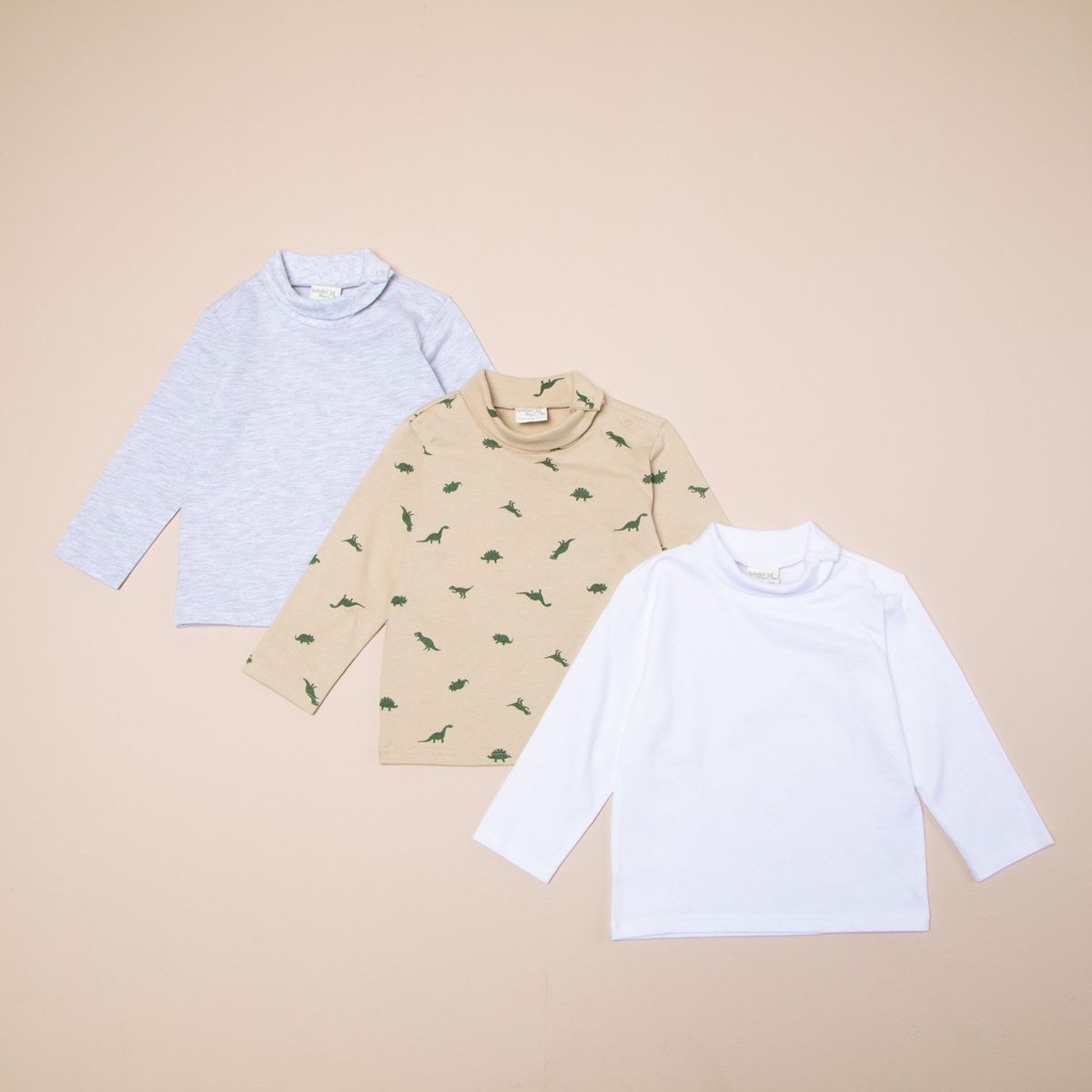 YAMP - Set de Buzos Manga Larga Yamp Bebé Niño Algodón Estampado