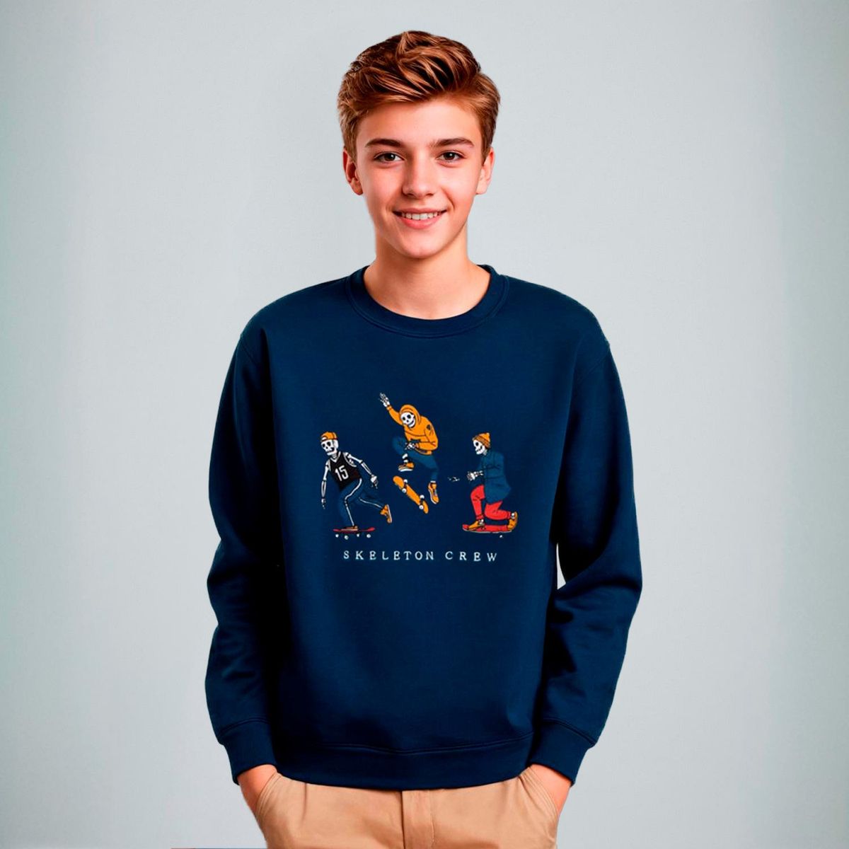 FEDERATION - Polerón Federation Manga Larga Estampado Niño Algodón