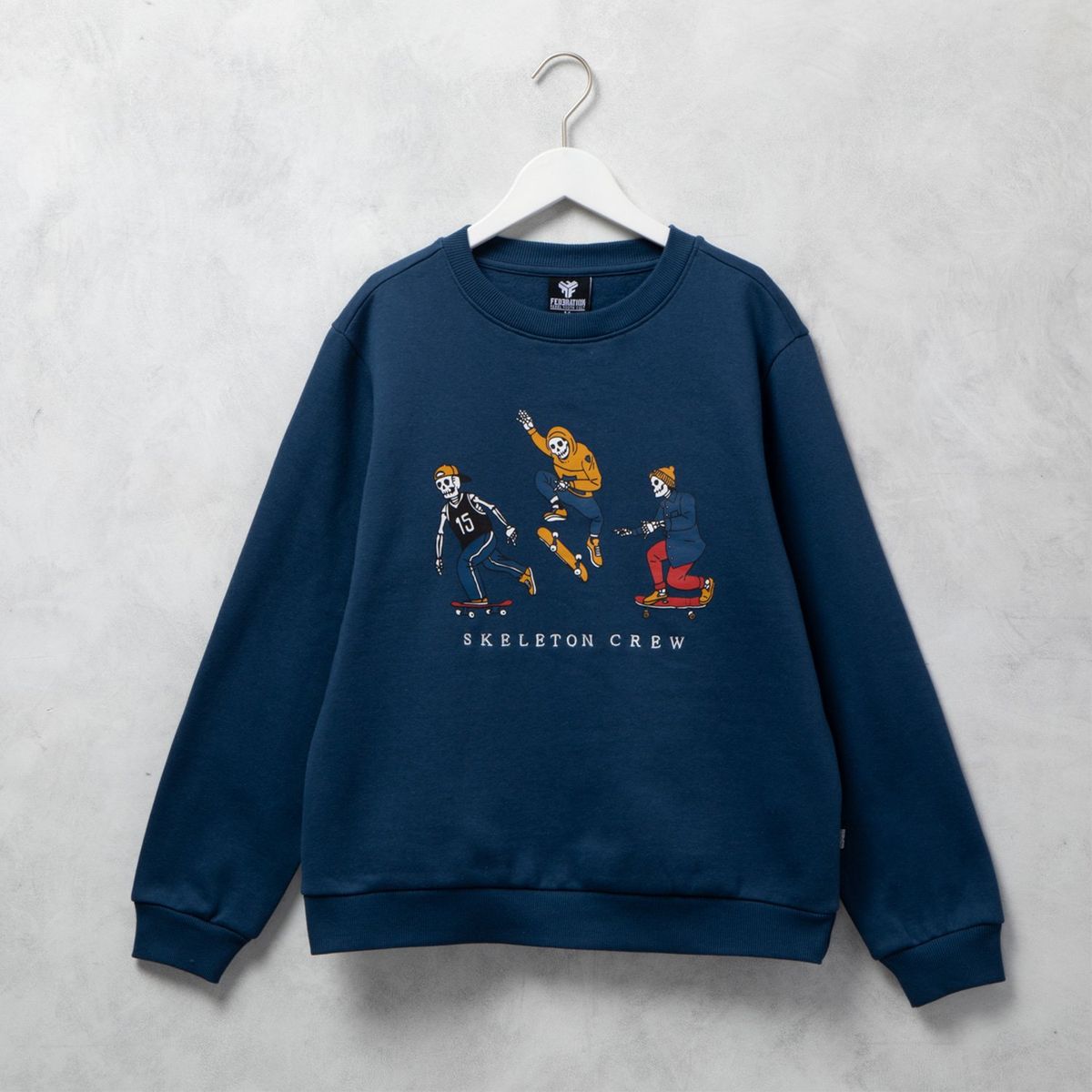 FEDERATION - Polerón Federation Manga Larga Estampado Niño Algodón