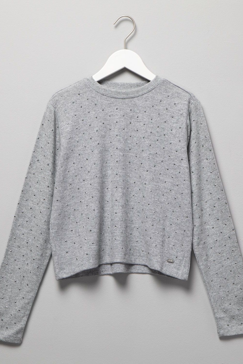 ELEVEN - Sweater Eleven Niña Manga Larga con Aplicaciones