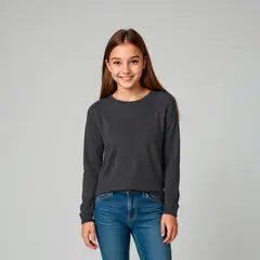 ELEVEN - Sweater Niña Manga Larga con Aplicaciones
