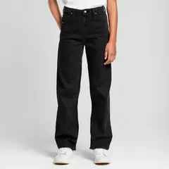 ELEVEN - Jeans Flare Casual Niña Algodón Negro
