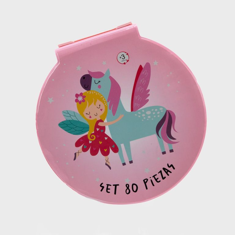 Set de Útiles Infantil 80 Piezas en Maleta