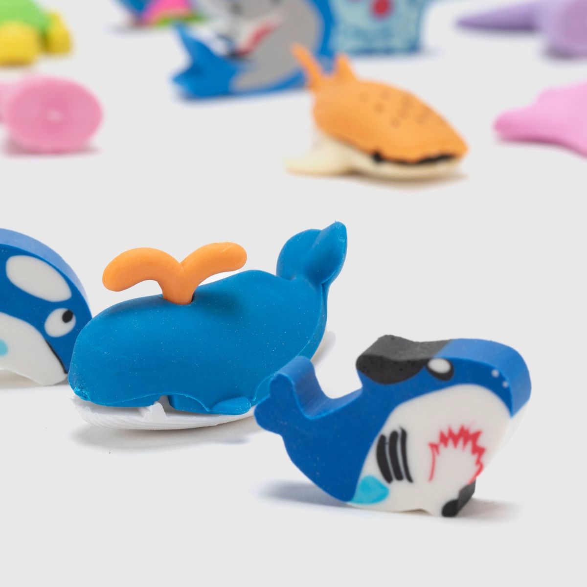 HOLLEY SKOOL - Set de 30 Gomas de Borrar Holley Formas Marinas