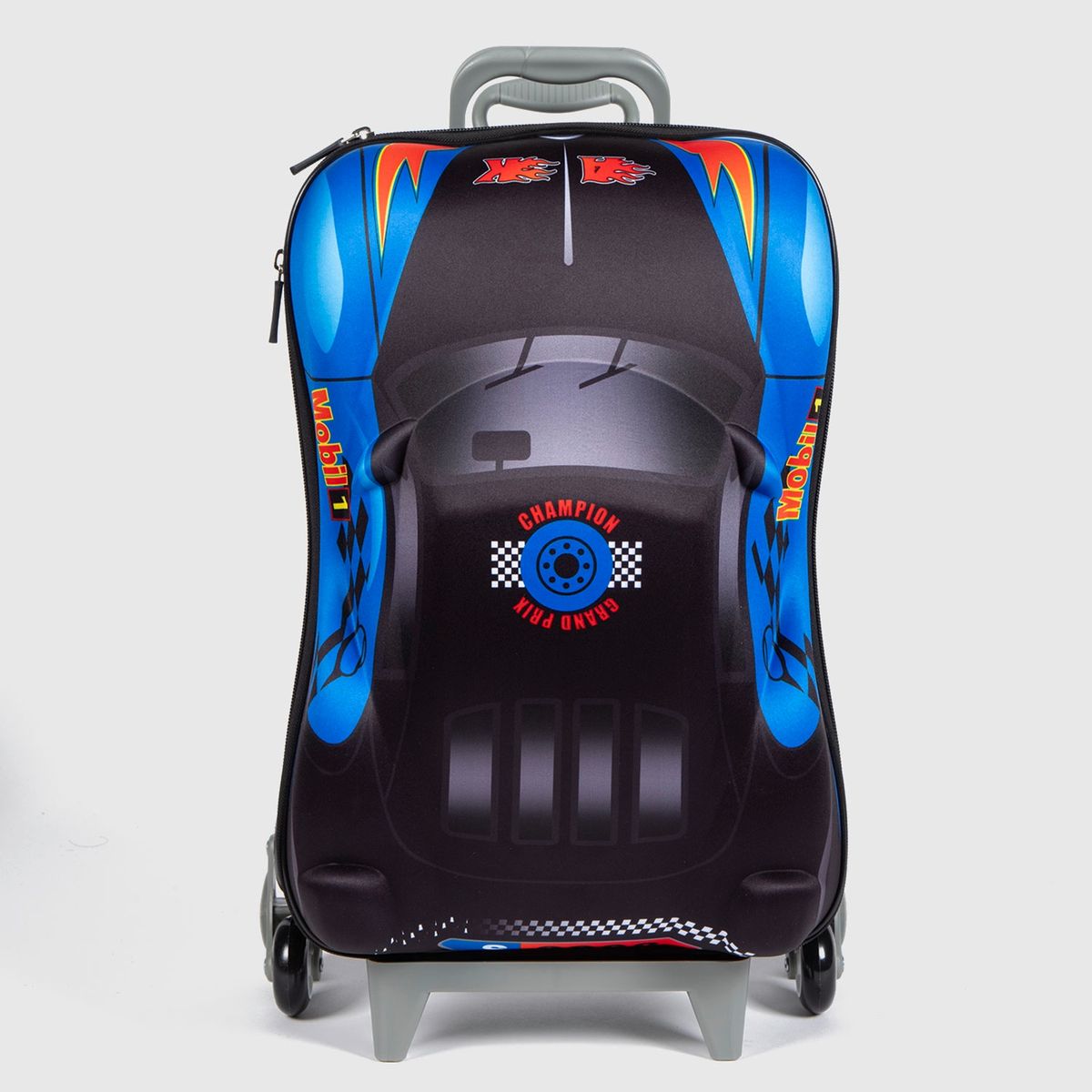 YAMP - Mochila Infantil Yamp Diseño Auto Unisex con Ruedas