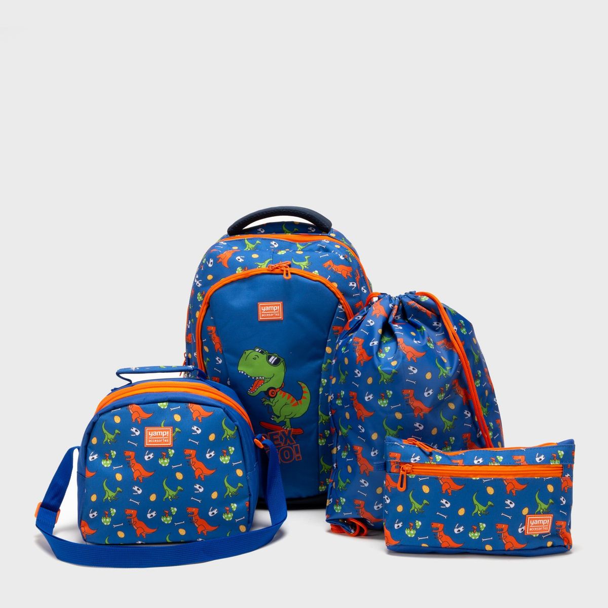 YAMP - Set Mochila + Lonchera + Estuche Unisex Yamp