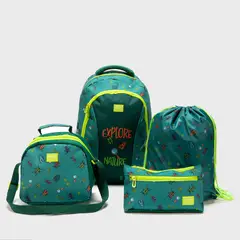 YAMP - Set Mochila + Lonchera + Estuche Unisex