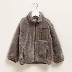 YAMP - Polerón Peludo Bebé Niño con Cremallera