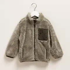 YAMP - Polerón Peludo Bebé Niño con Cremallera