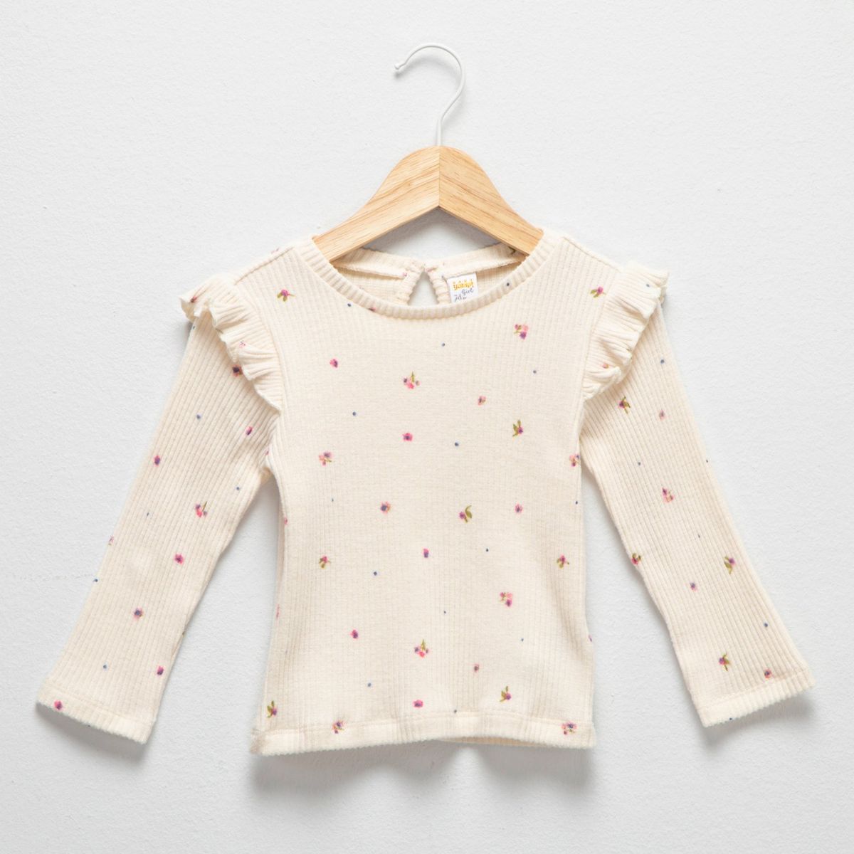 YAMP - Polera Manga Larga Yamp Bebé Niña Diseño Floral