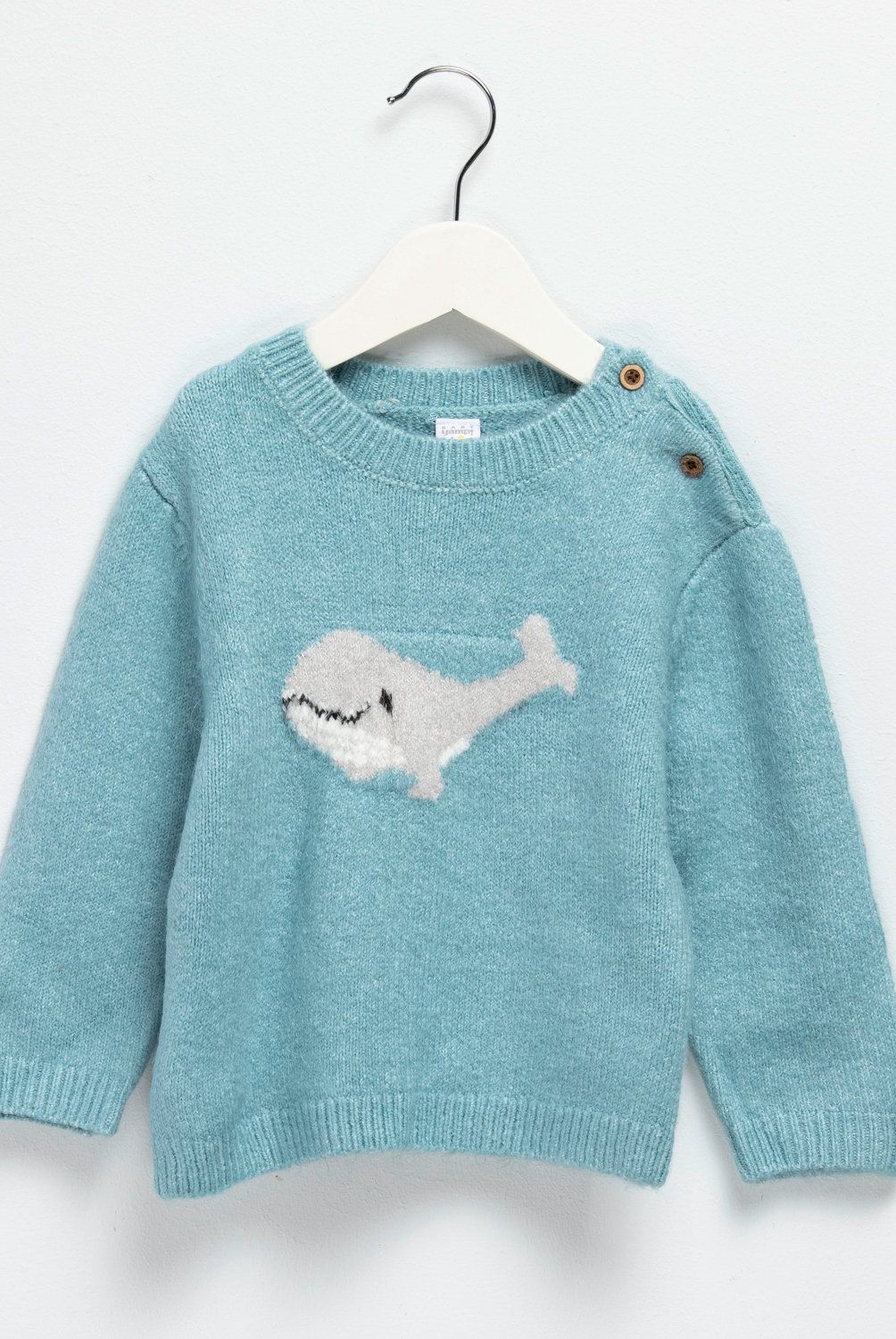 YAMP - Sweater Bebé Niño Yamp Estampado Manga Larga con Botones