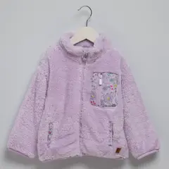 YAMP - Polerón Peludo Bebé Niña Diseño Floral