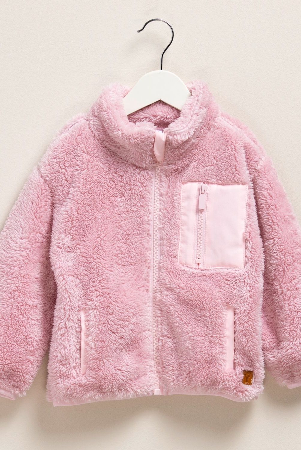 YAMP - Polerón Peludo Bebé Niña Yamp Diseño Floral