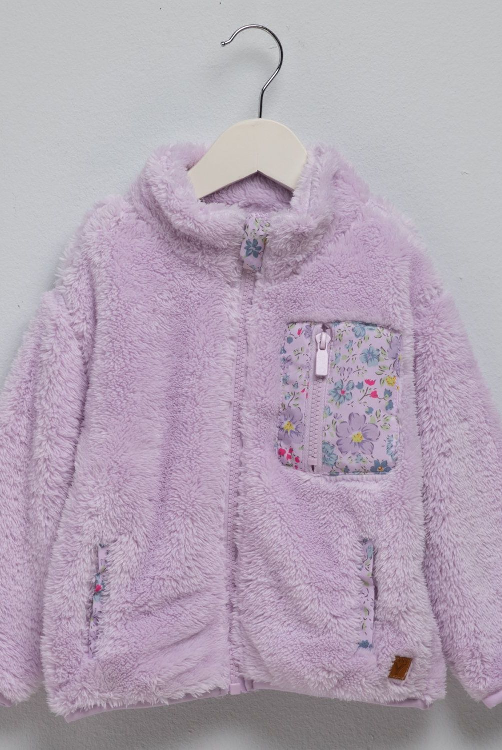 YAMP - Polerón Peludo Bebé Niña Yamp Diseño Floral