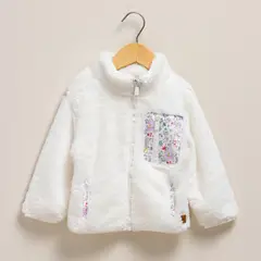 YAMP - Polerón Peludo Bebé Niña Manga Larga Casual