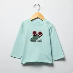 YAMP - Polera Manga Larga Estampada Bebé Niño Algodón
