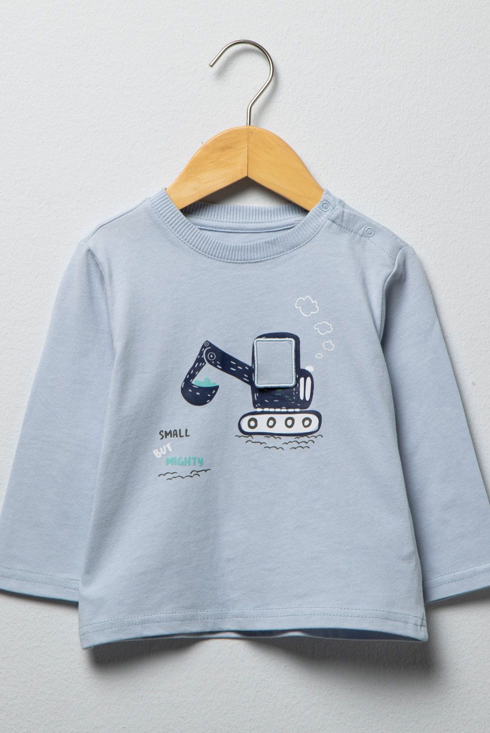 YAMP - Polera Manga Larga Estampada Yamp Bebé Niño Algodón