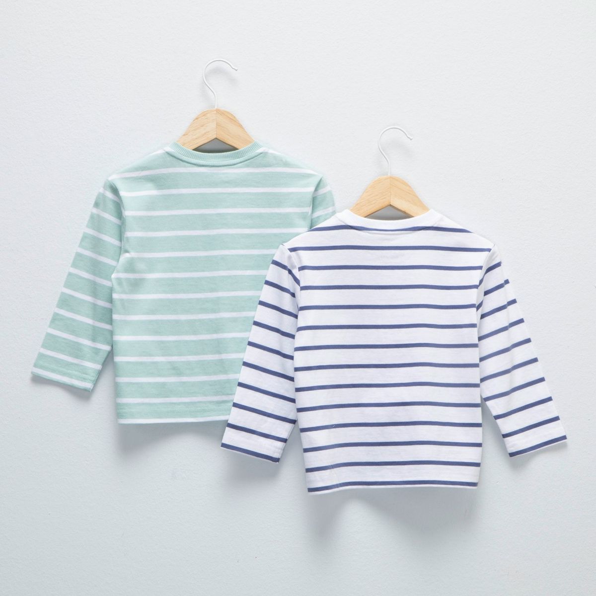 YAMP - Pack 2 Poleras Manga Larga Yamp Casual Algodón Bebé Niño