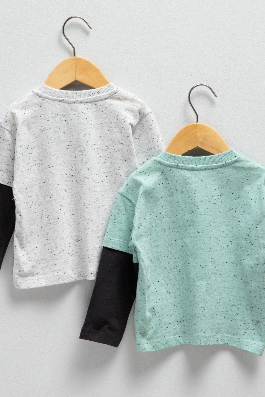 YAMP - Pack 2 Poleras Manga Larga Bebé Niño Yamp Algodón