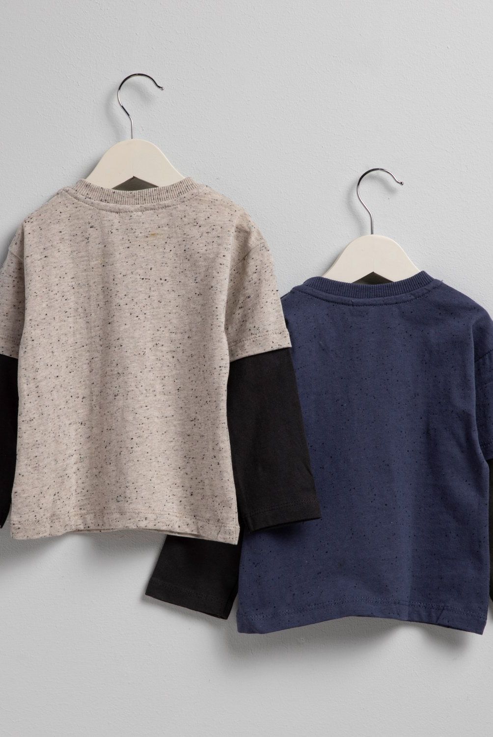 YAMP - Pack 2 Poleras Manga Larga Bebé Niño Yamp Algodón
