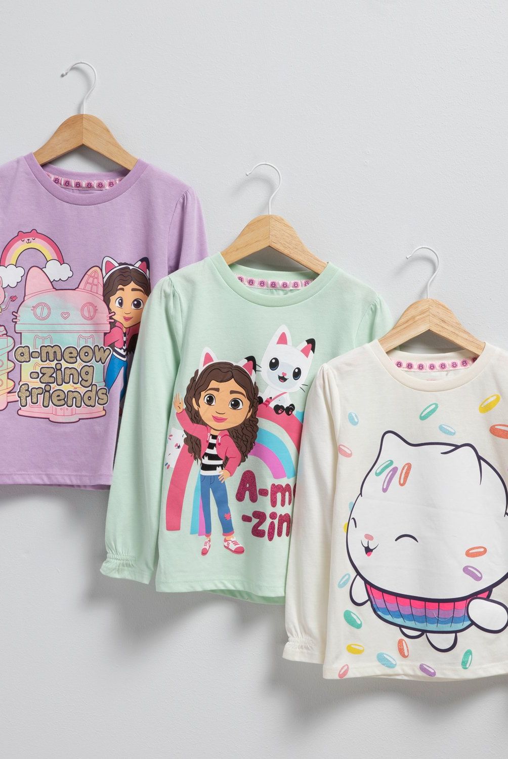 LA CASA DE GABBY - Pack De 3 Poleras Niña La Casa De Gabby