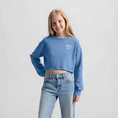DOO AUSTRALIA - Polerón Niña Manga Larga Algodón Estampado