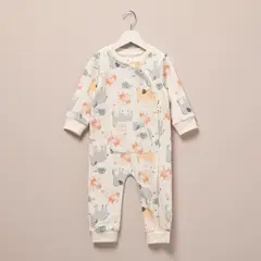 YAMP - Enterito Casual de Algodón con Estampado para Bebé Niño