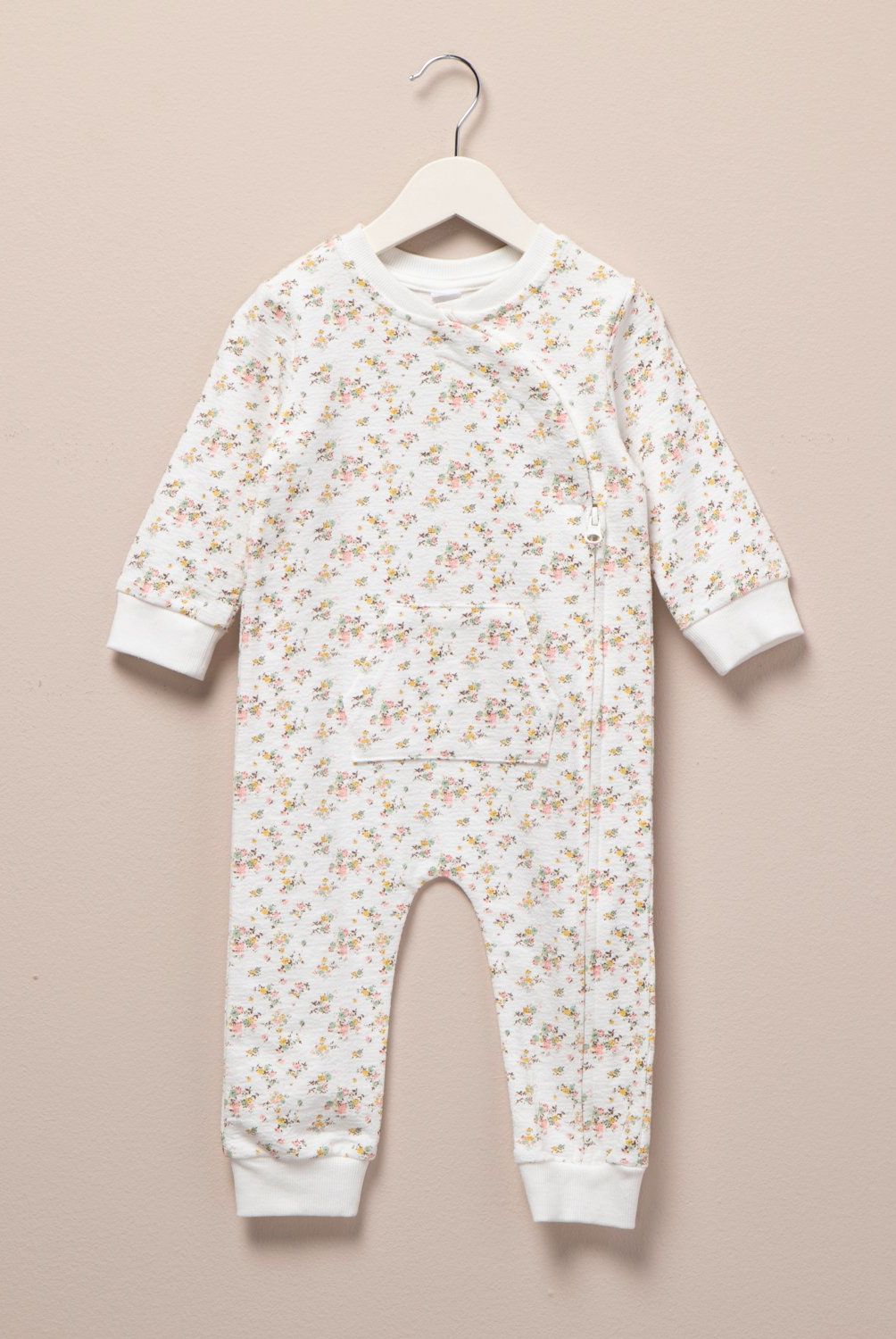 YAMP - Enterito Yamp Casual de Algodón con Diseño Floral Bebé Niña